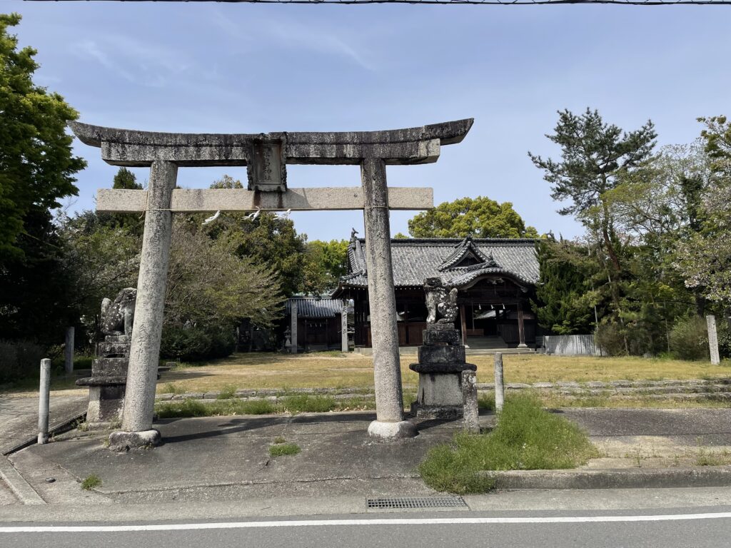 粟島神社の鳥居