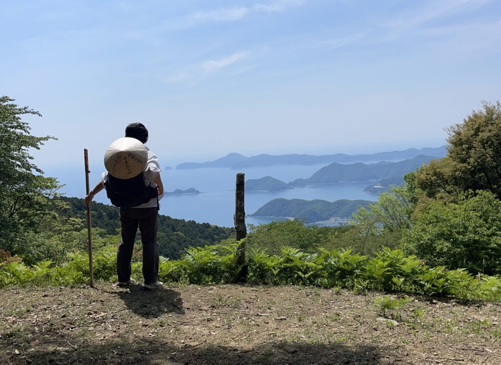 つわな奥展望台にて