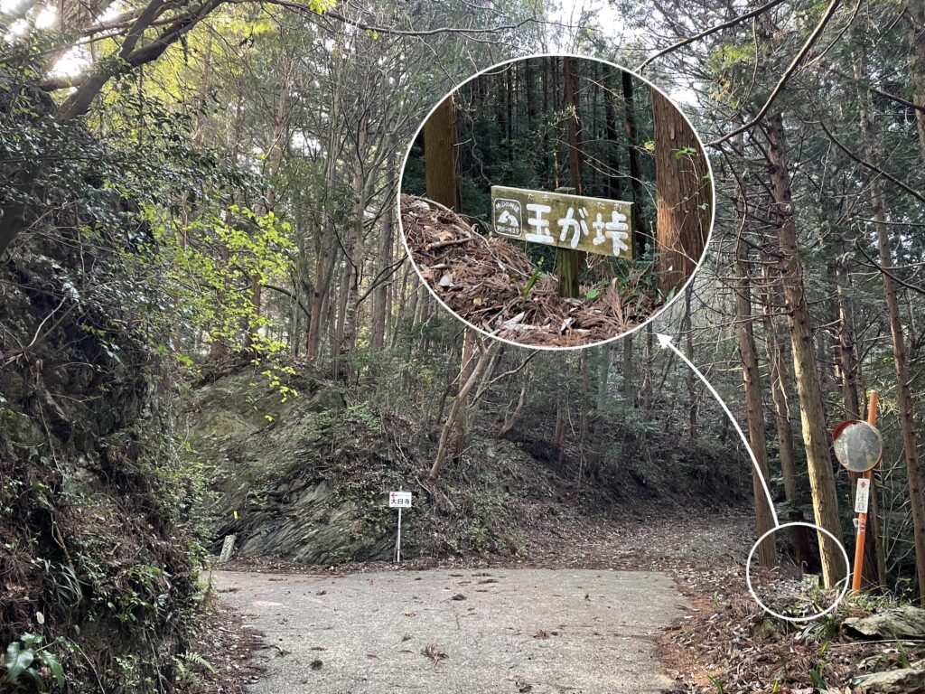 玉ケ峠（標高455m）