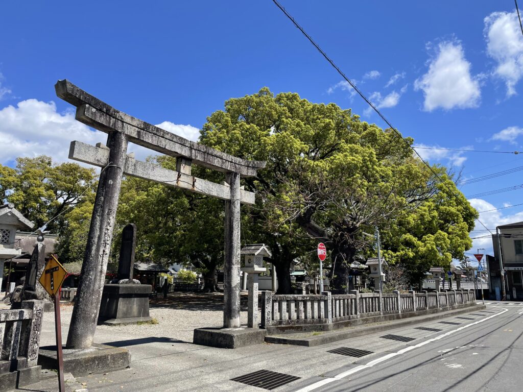 大御和神社の鳥居（南側）