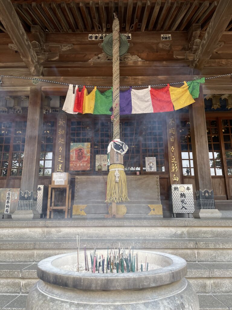 たくさんのお線香