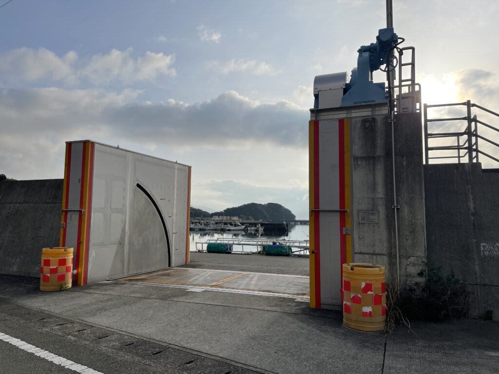 津波対策ゲート