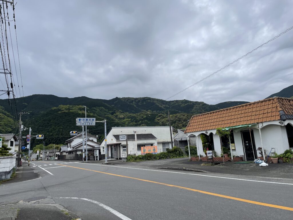 佐喜浜の食堂