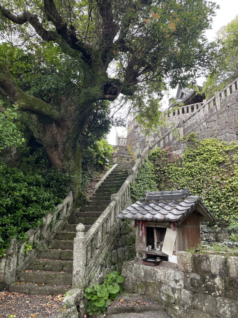 一木神社の石段