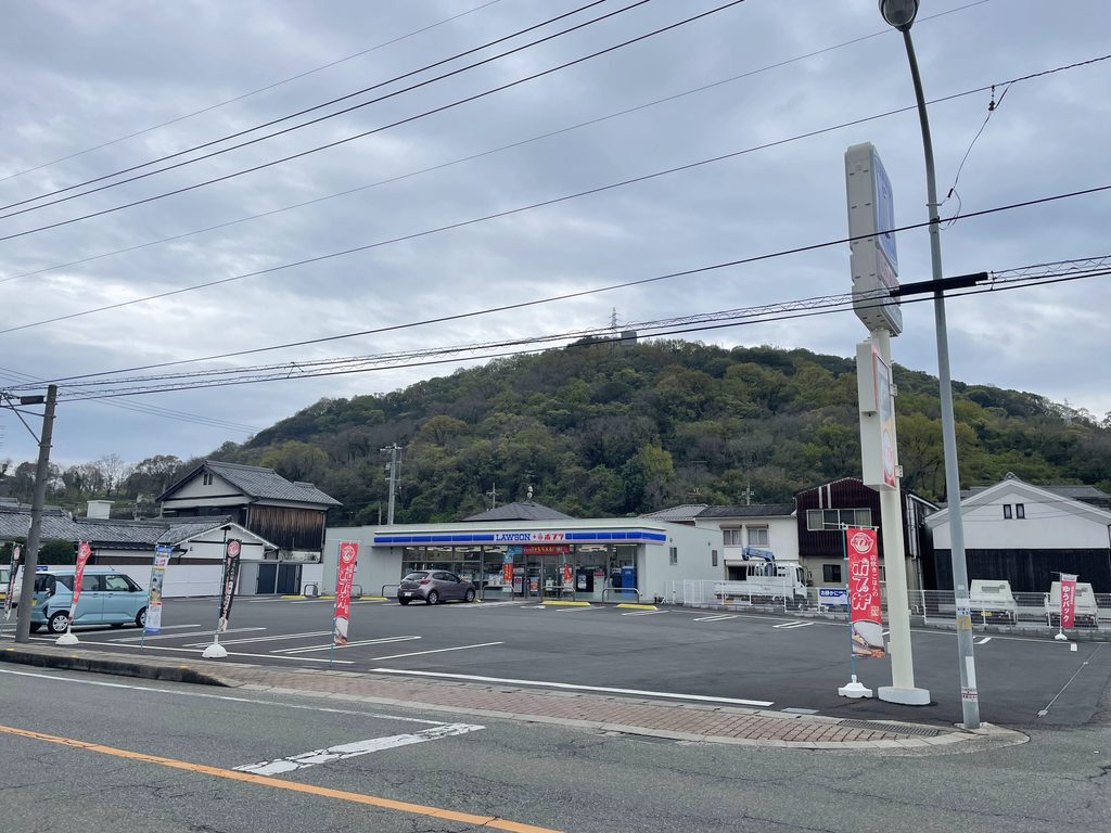 新しくできていたローソン